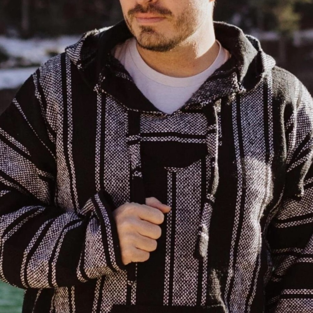 Baja Billy’s Hoody Ponchos Brown
